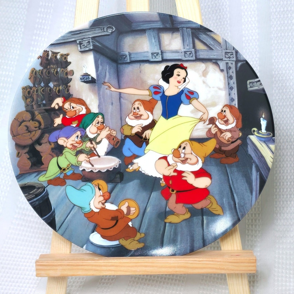 Knowles Disney Snow White & Seven Dwarfs Collector Plate 13440G 1991 Limited Edi